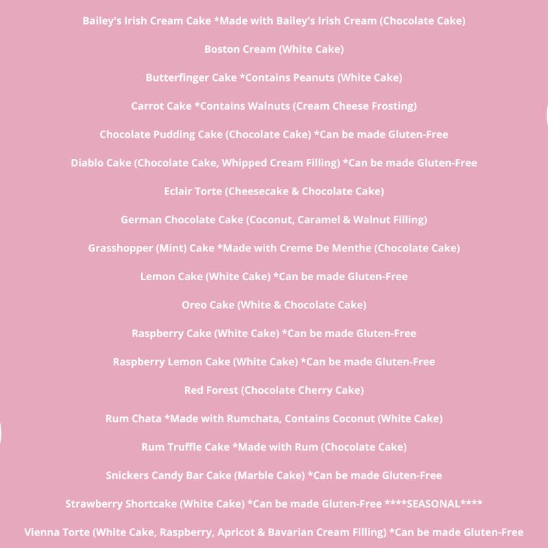 AVAILABLE FLAVORS photo