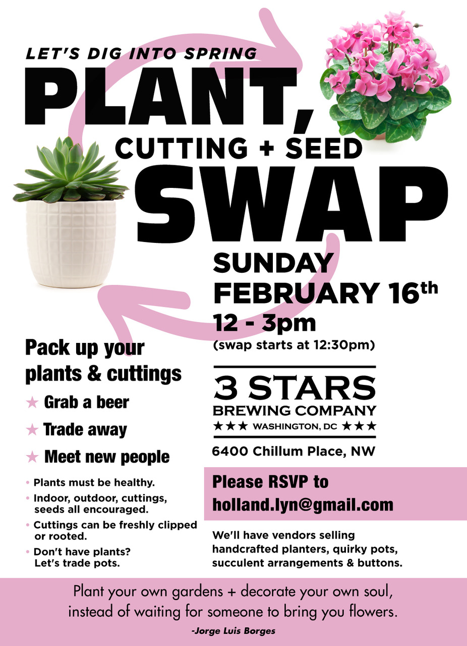 Plant, Cutting + Seed Swap event photo