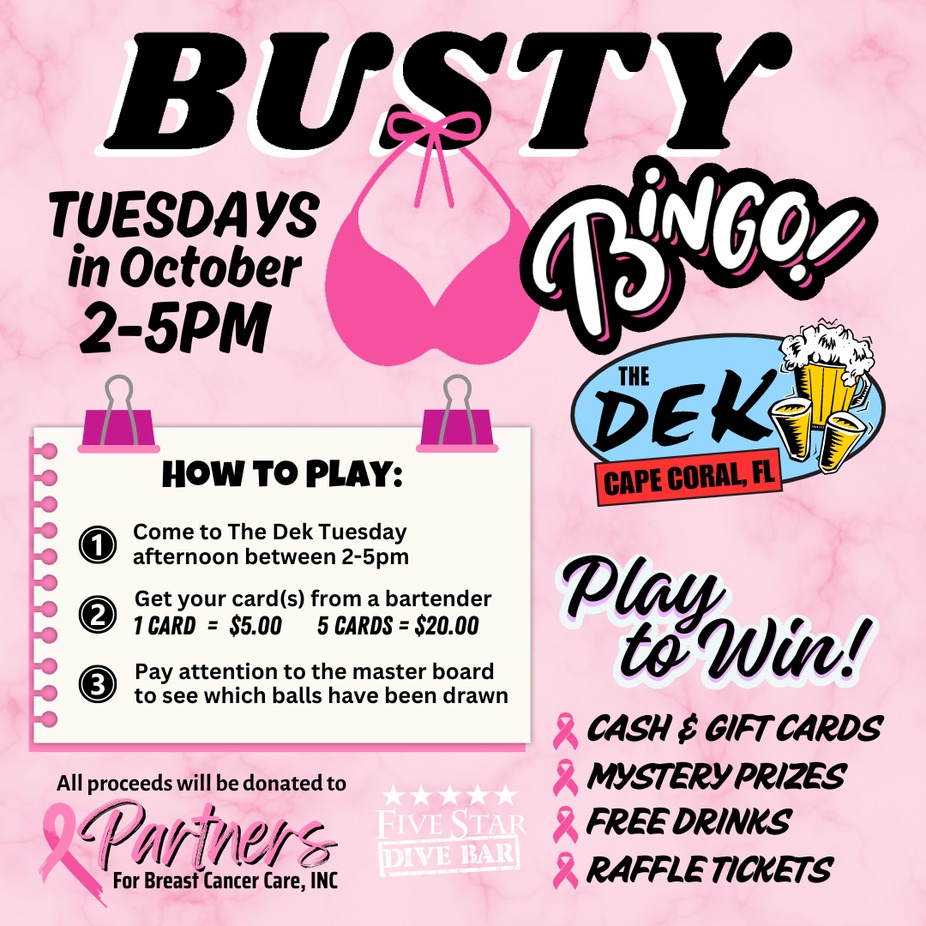 Busty Bingo... For Charity! event photo