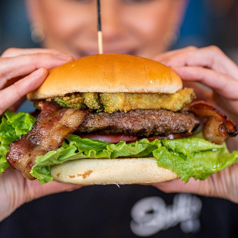 *BLT Burger with Fried Avocado photo