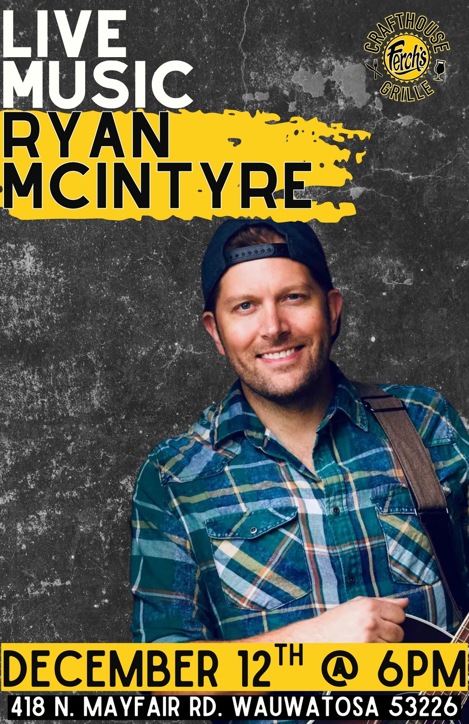 Live Music- Ryan McIntyre event photo