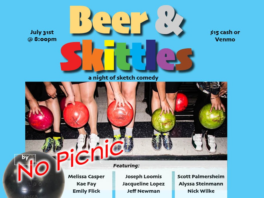 Beer and Skittles event photo