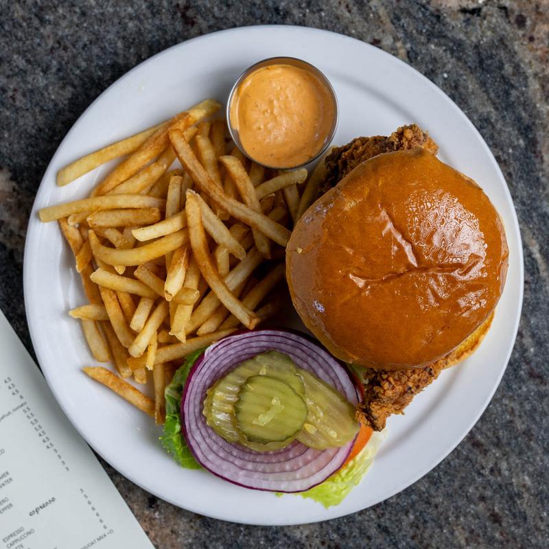 menu item 11 of 13, Crispy Chicken Sandwich