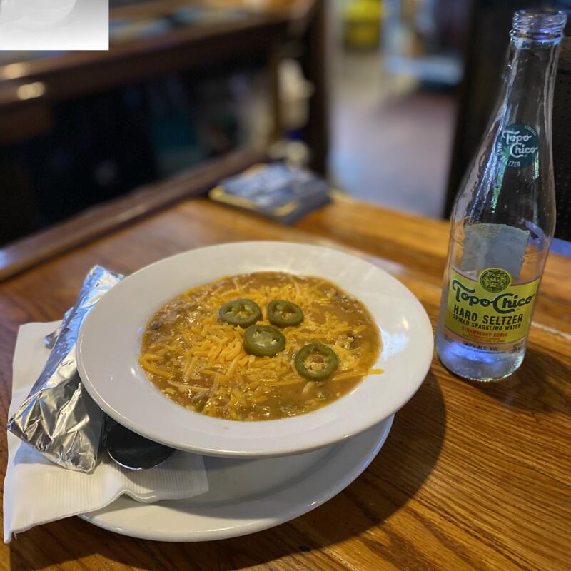 Pork Green Chili - with tortilla photo