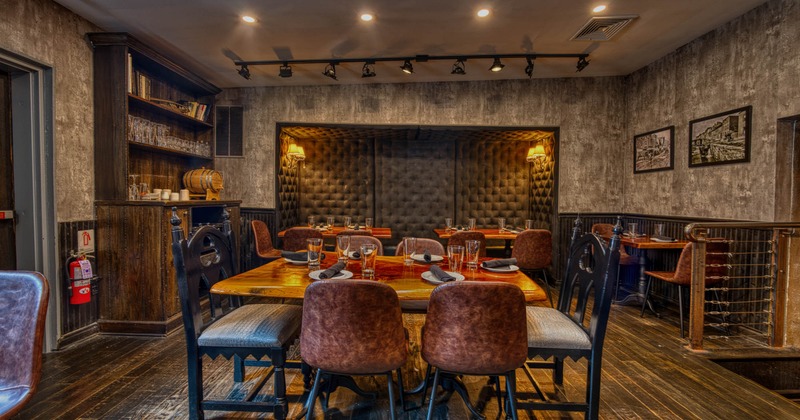 Restaurant dining area