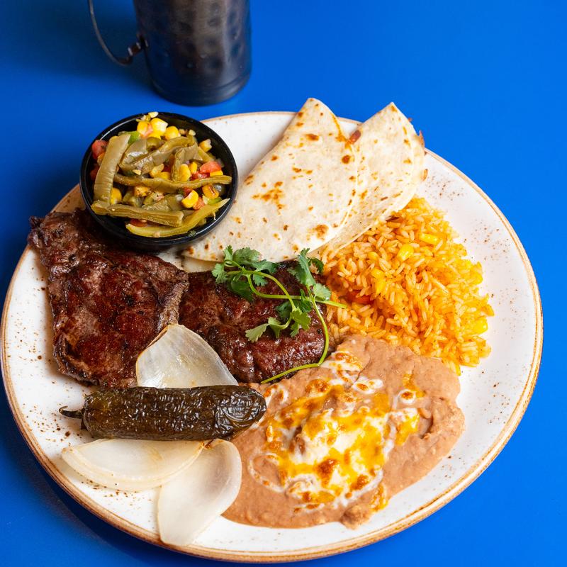 Carne Asada Steak Platter photo