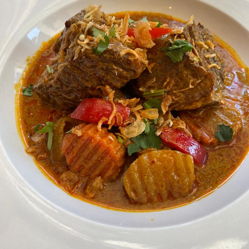 menu item 82 of 112, Short Ribs Curry Massaman