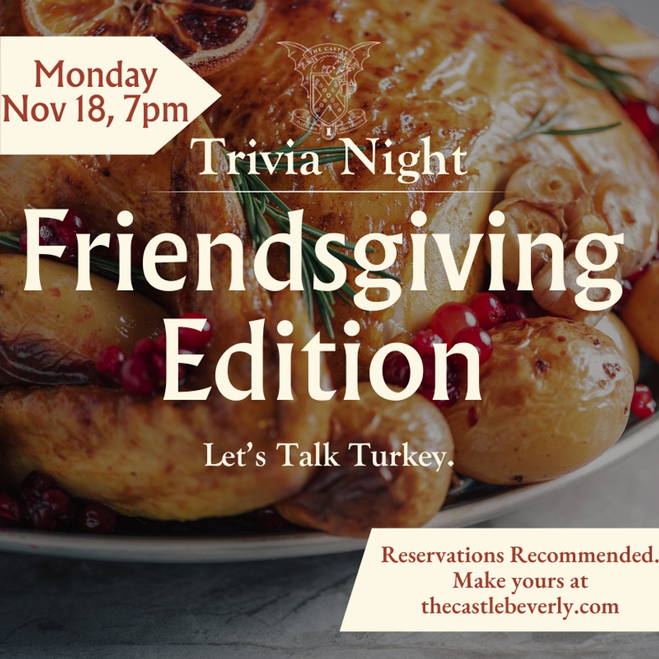 Friendsgiving Edition Trivia event photo