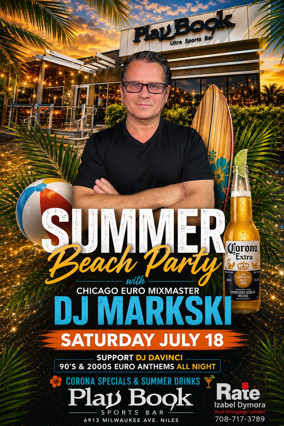 Summer Beach Party with DJ MARKSKI event photo
