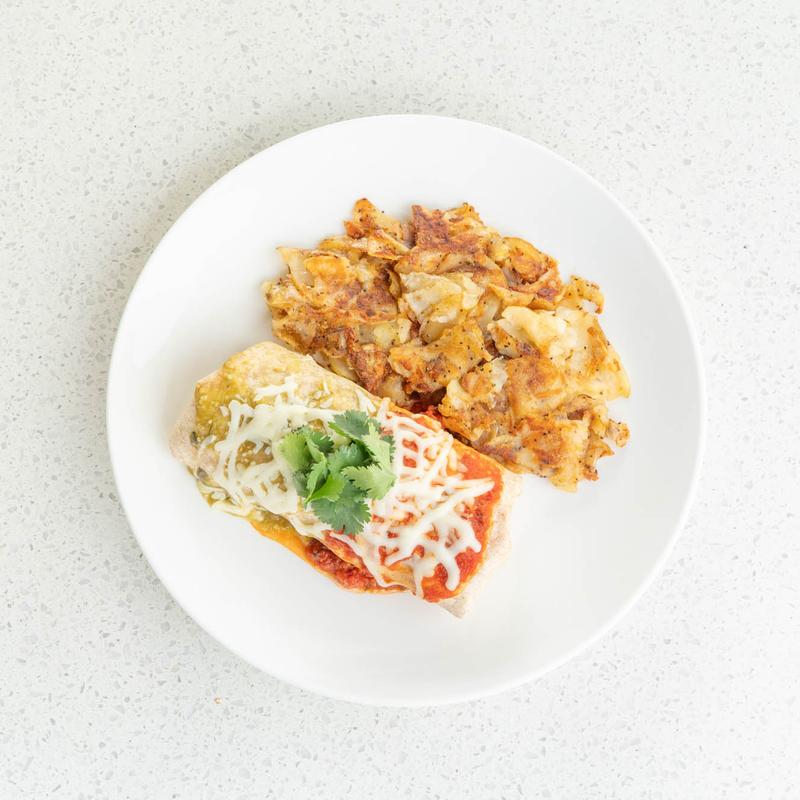 menu item 5 of 9, Burrito Corazon