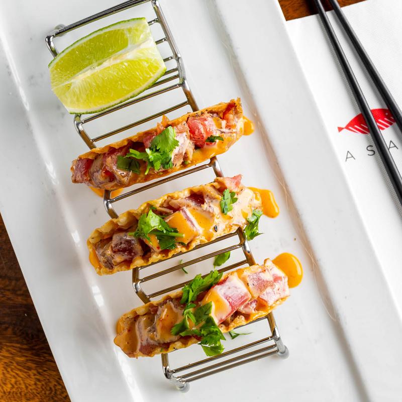 Tuna Wonton Tacos* (S) photo