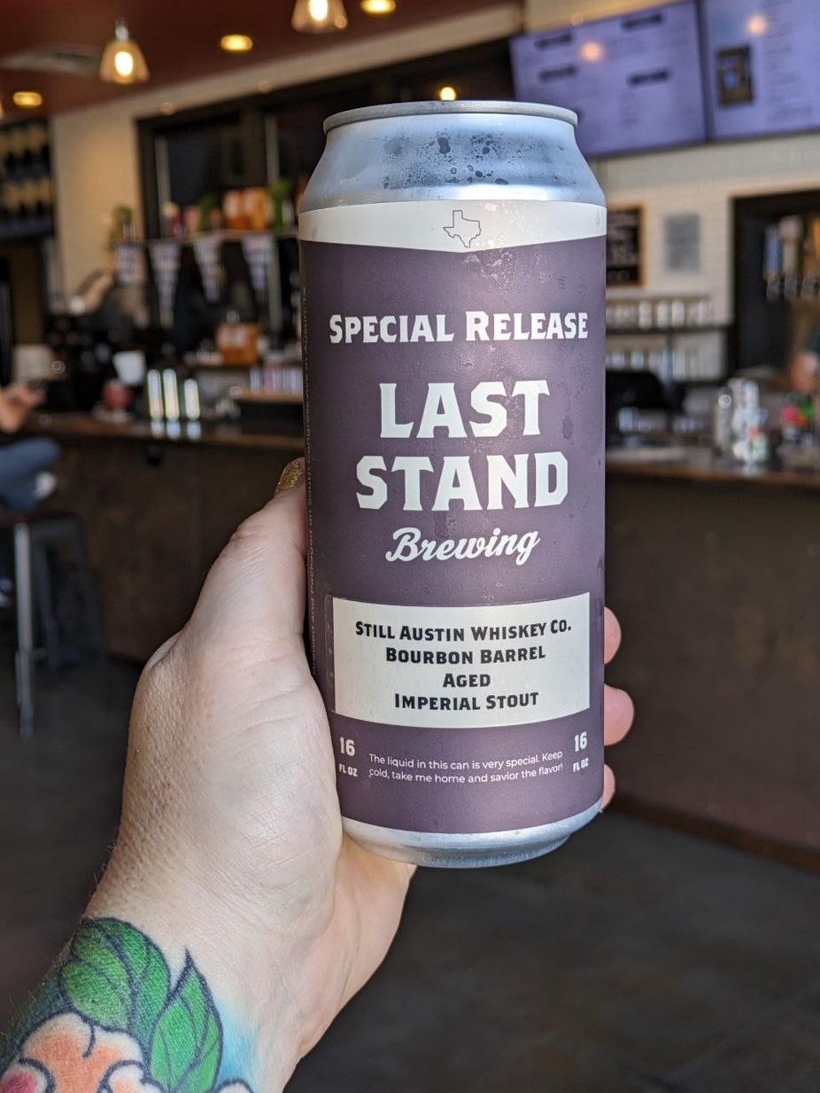 Still Austin Whiskey Bourbon Barrel Aged Imperial Stout Release event photo