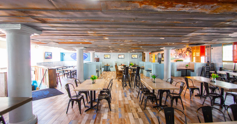 Tables ready for guests