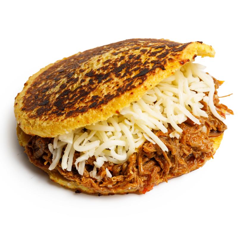Shredded Beef Carne & Cheese Arepa photo