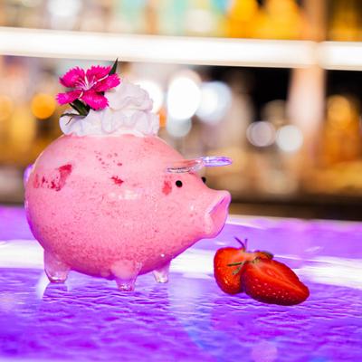 Mr. Piggy's Delight cocktail.