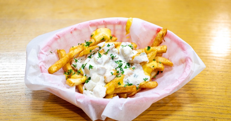 Cheesy chowder fries