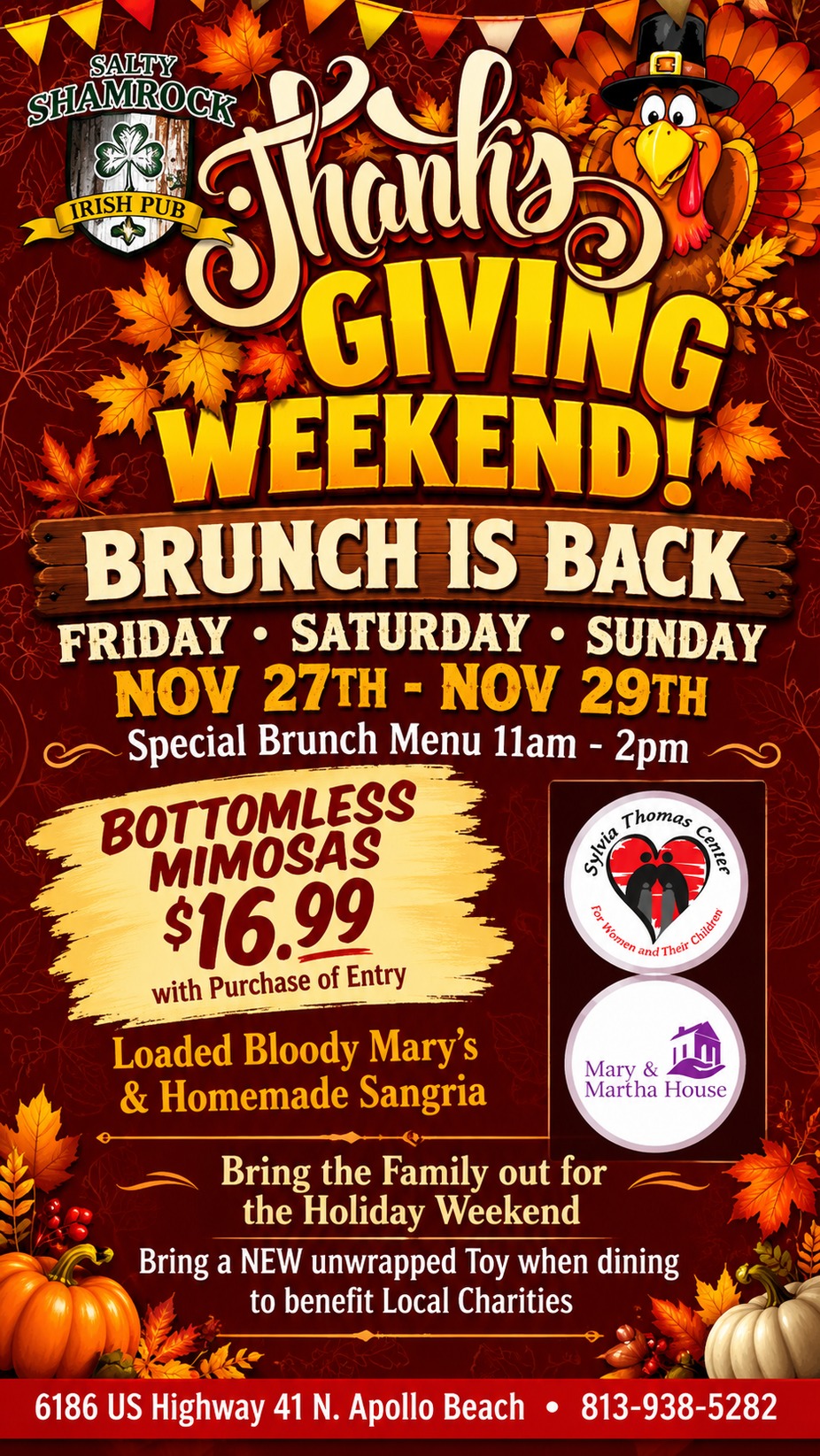 THANKSGIVING WEEKEND BRUNCH event photo