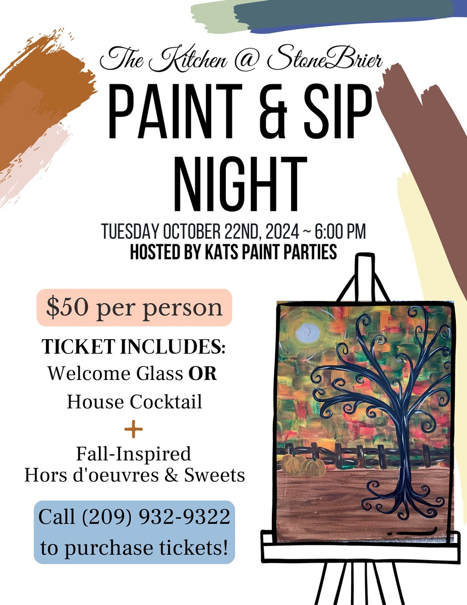 Paint & Sip event photo