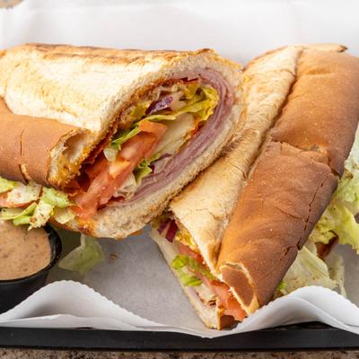 Italian sub sandwich.