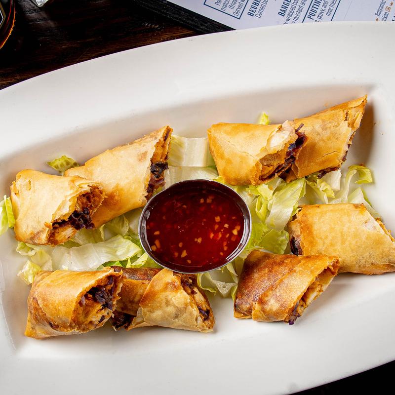 menu item 5 of 42, Indian Chicken Spring Rolls