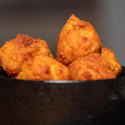 Fried Sauerkraut Balls.