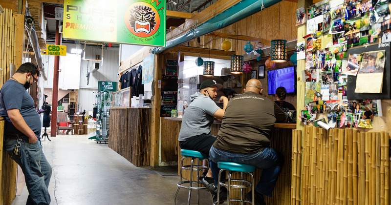 Interior, bar area