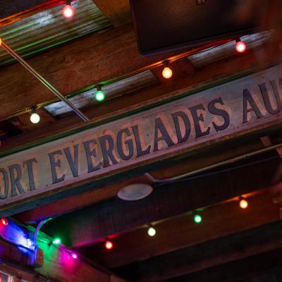 Photo of authentic decor from the florida keys..