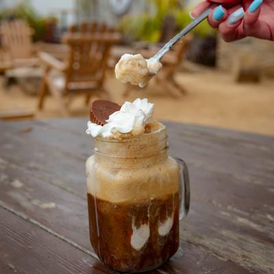Peanut Butter Milk Stout Float.