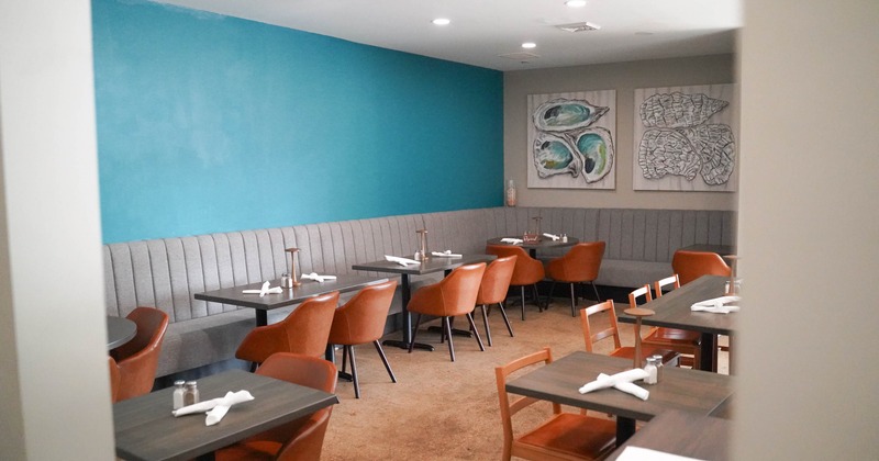 Interior, dining area