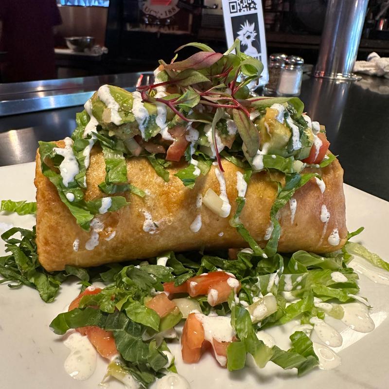 Special Chipotle Chicken Chimichanga photo