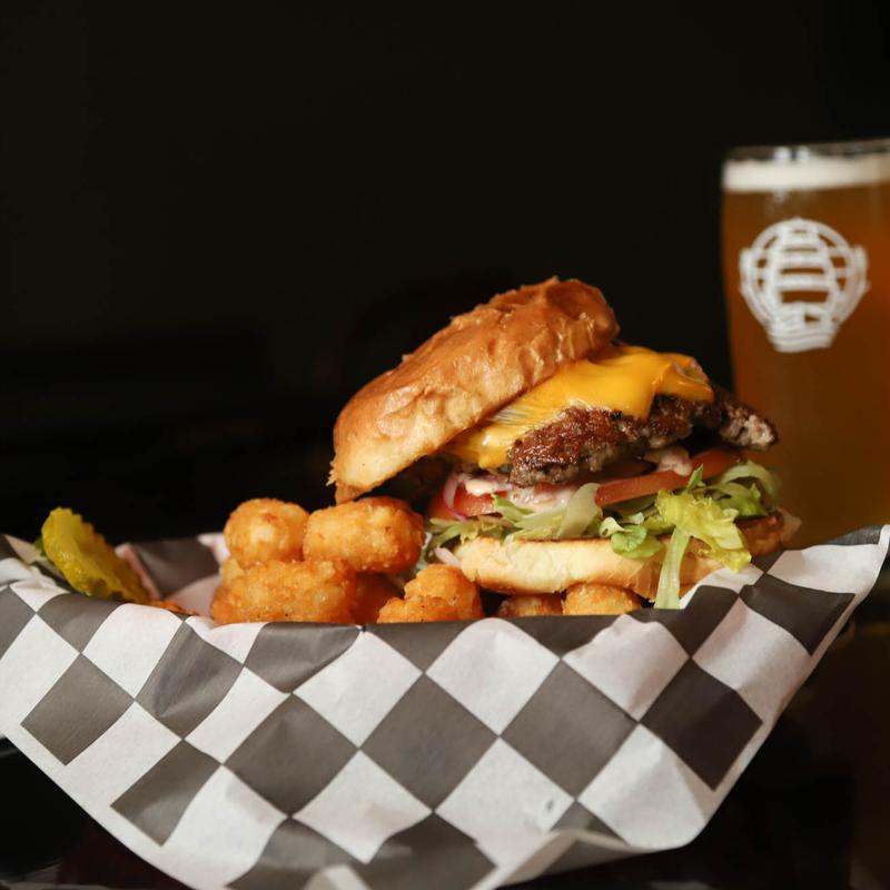 Smashed Burger w/ Cheese photo