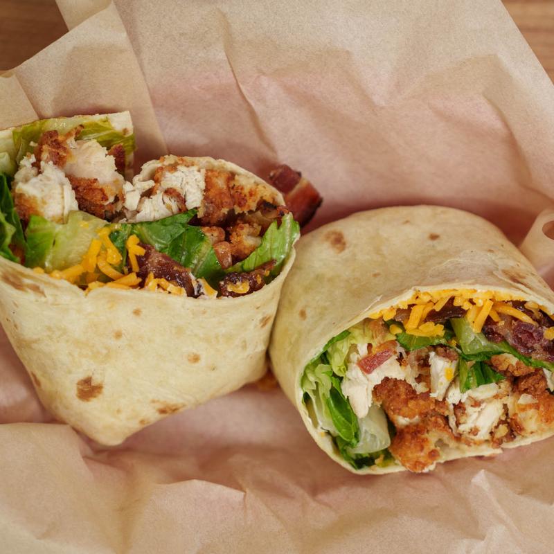 Fried Chicken Club Wrap photo