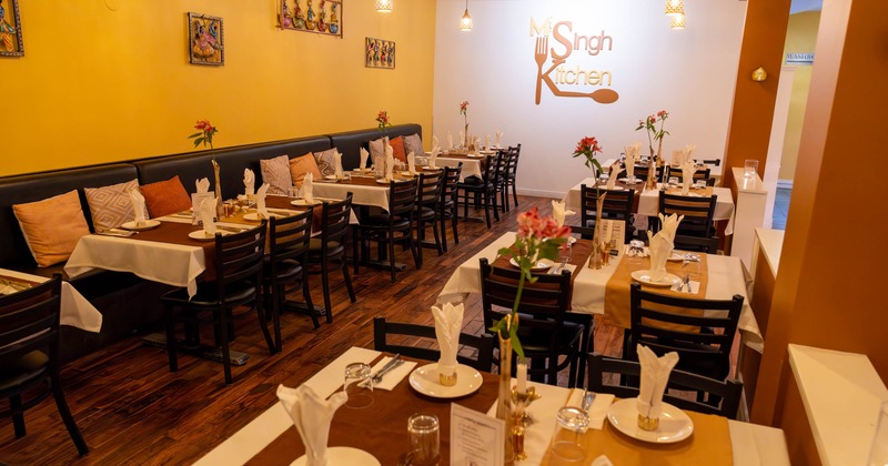 Interior seating area