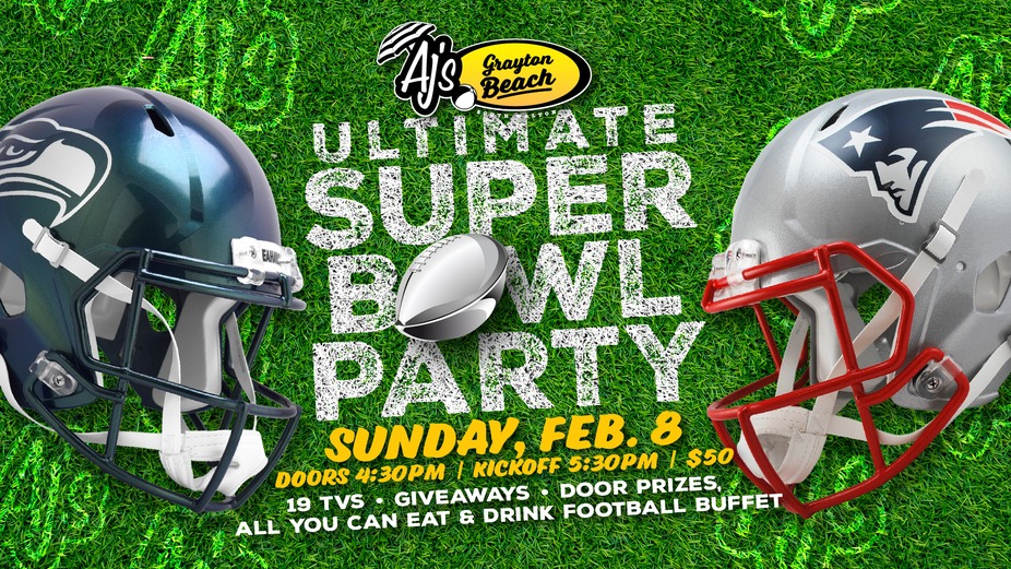 2026 Super Bowl Party at AJ's Grayton Beach ! event photo