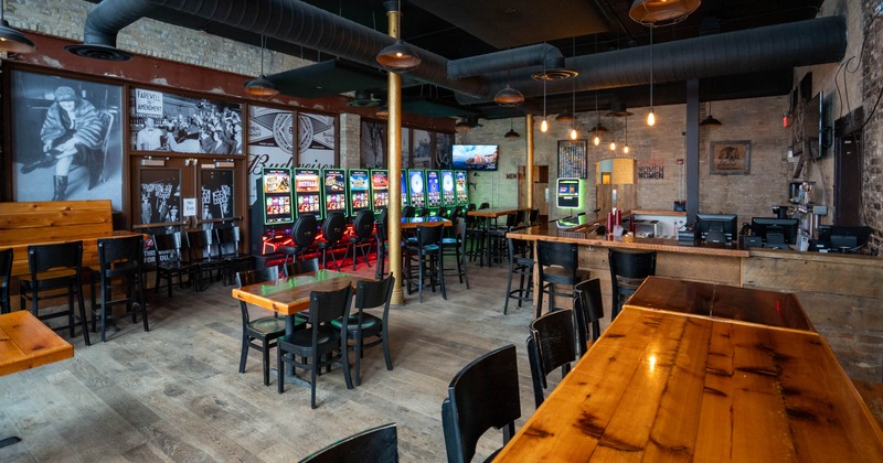 Interior seating area