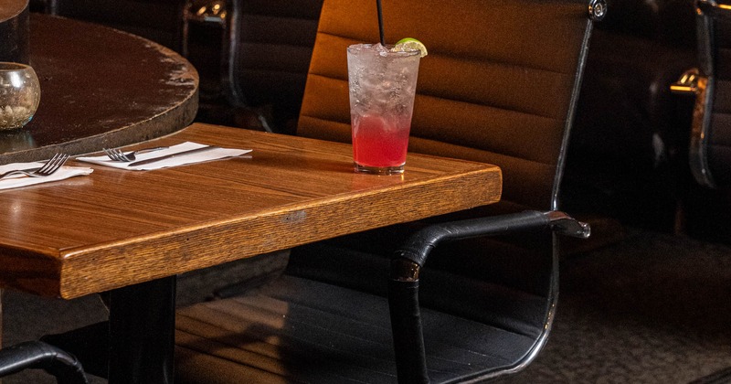 Cocktail on the table