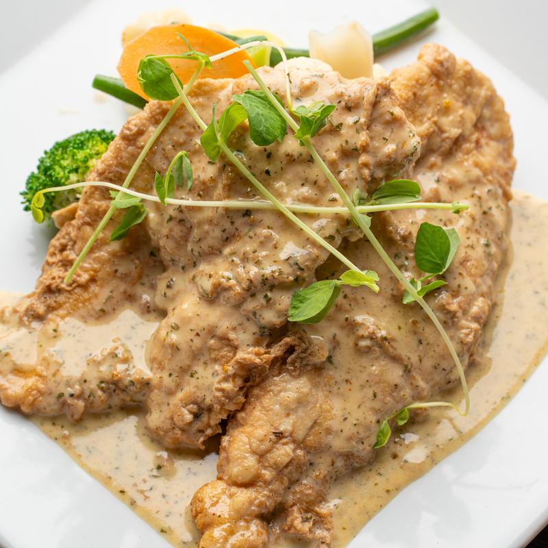 menu item 17 of 28, Chicken Francaise