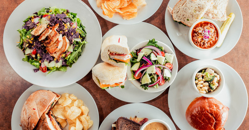 Different types of food