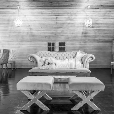 Bride room,two chairs and sofa in the back