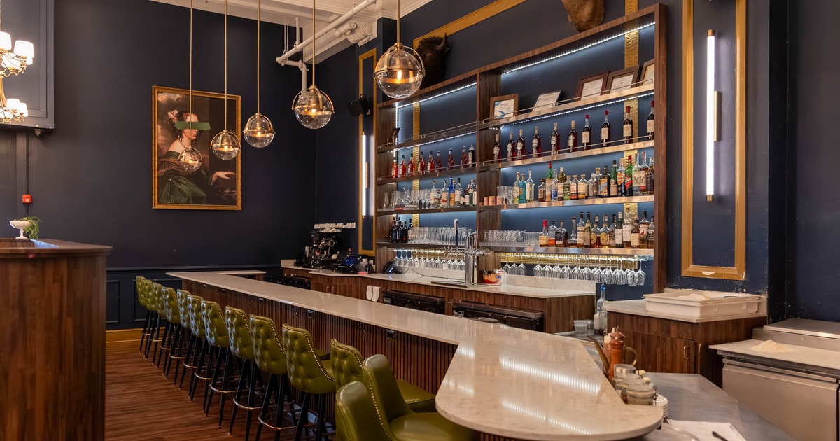 Interior, bar area