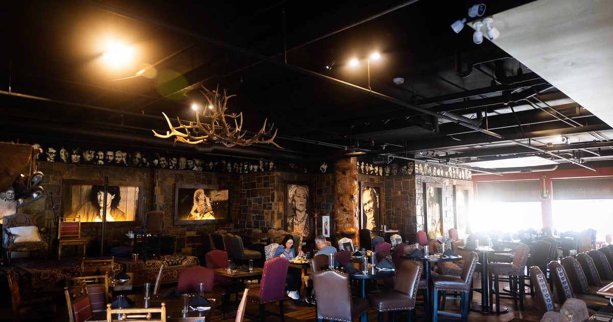 Interior, main dining area with seating ready for guests