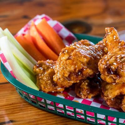 Jumbo Bone in Wings.