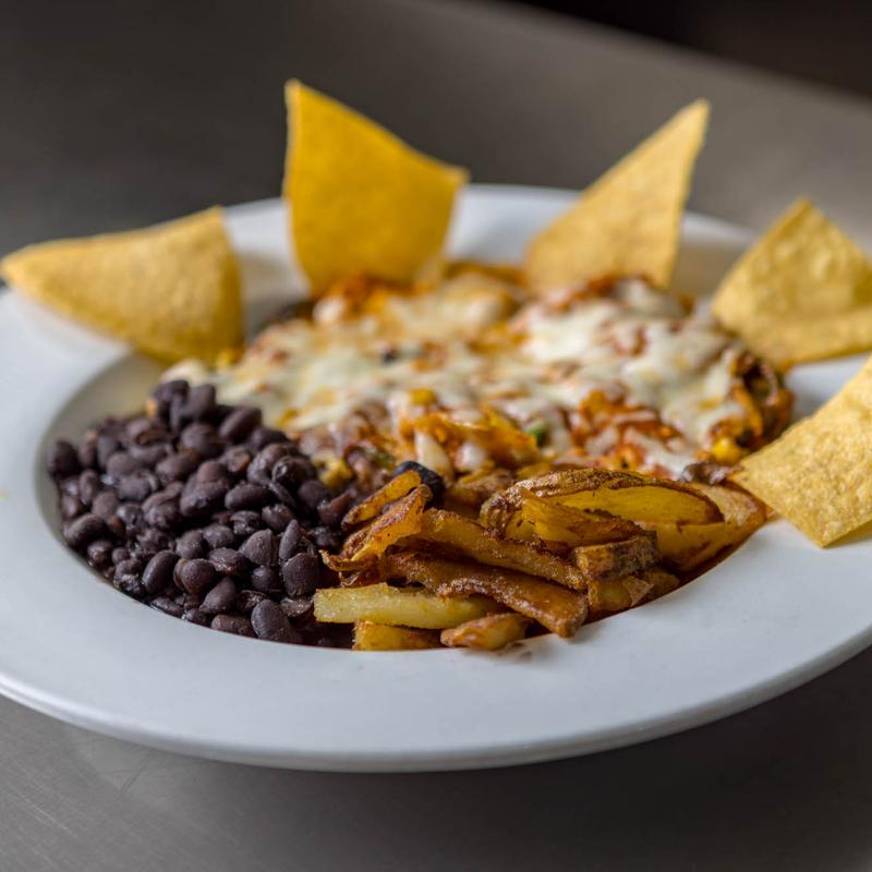 Chilaquiles Tex - Mex Style photo