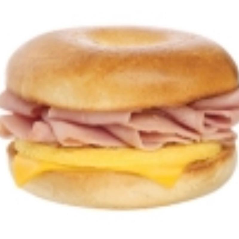 B6. Ham, Egg & Cheese Bagel photo