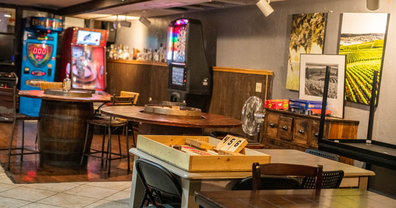 Interior, seating area