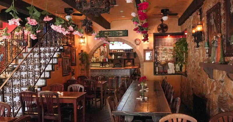 Interior, dining area