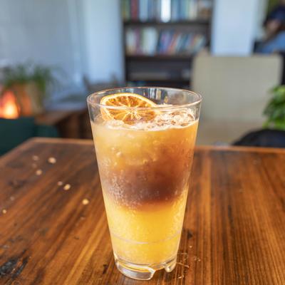 Vanilla Citrus Expresso Soda.