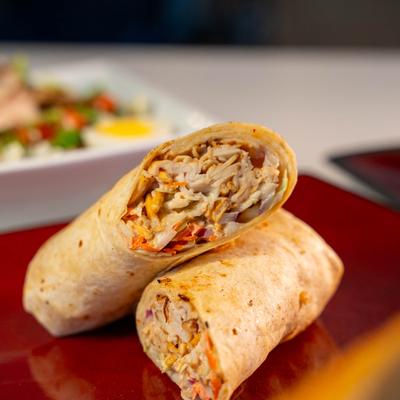 Chicken Caesar Wrap.