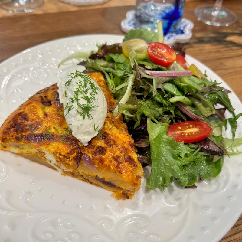 Tourte aux Pommes de Terre  (Potato and Egg Pie) gf photo