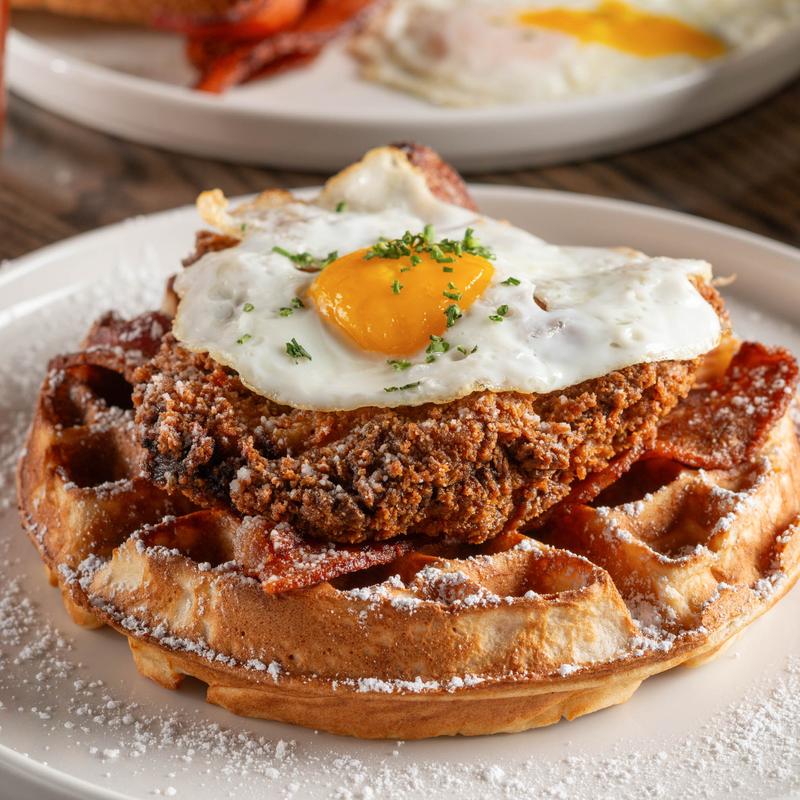 menu item 45 of 52, Chicken & Waffles